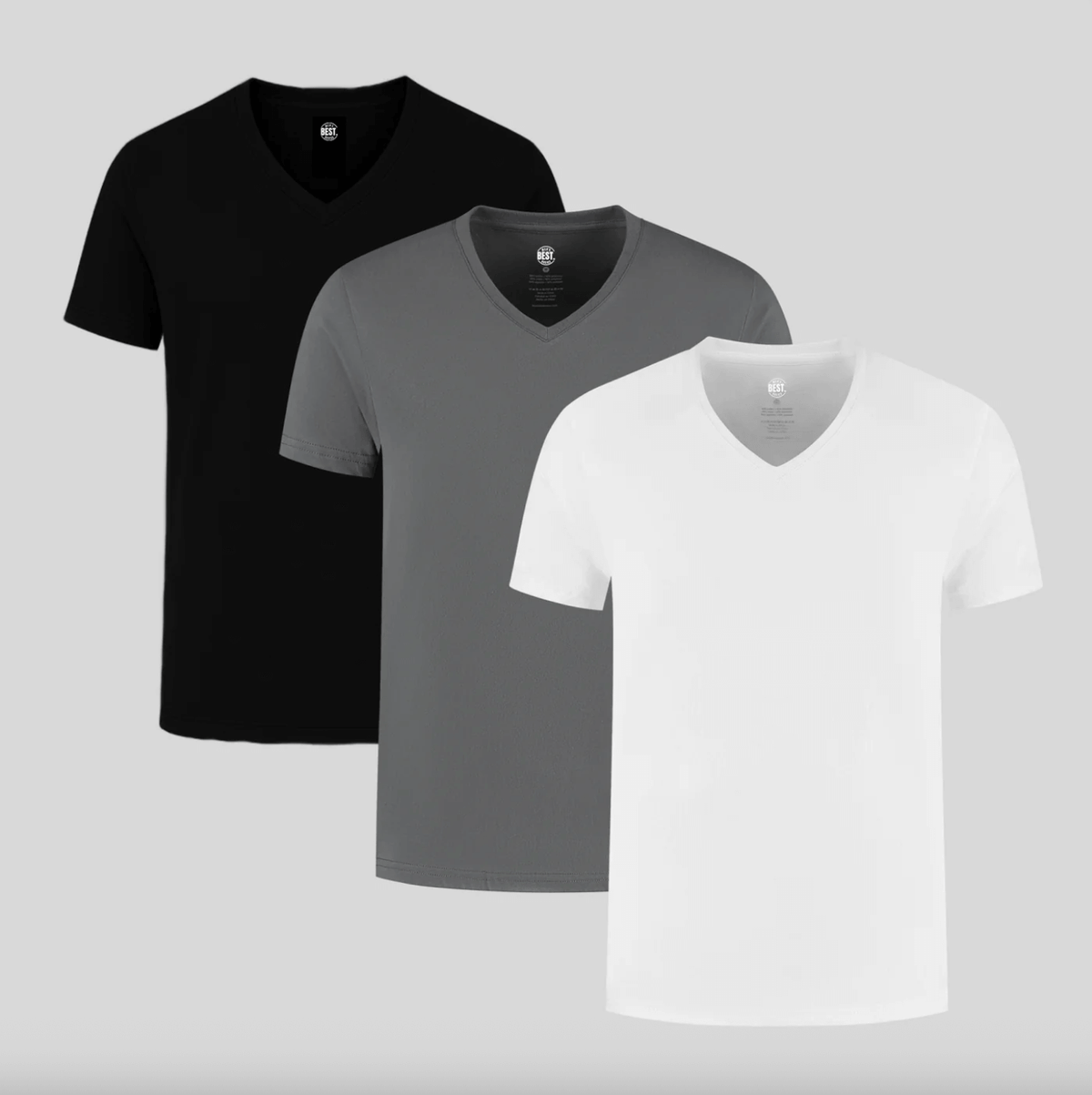 3-Pack Classic V-Neck T-Shirts