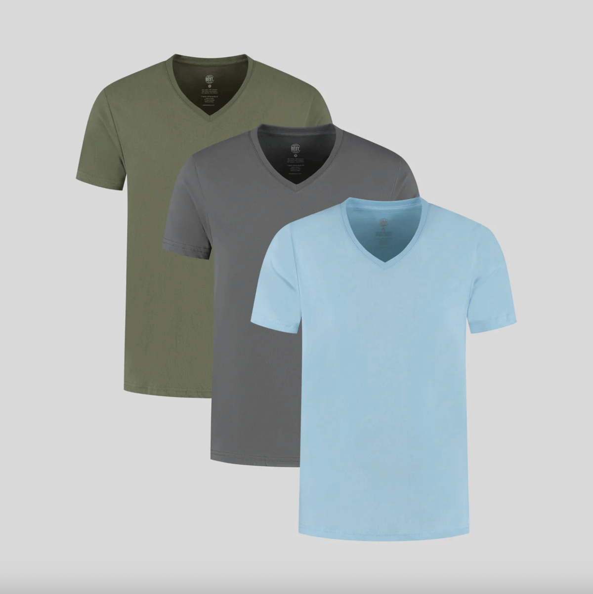 3-Pack Classic V-Neck T-Shirts