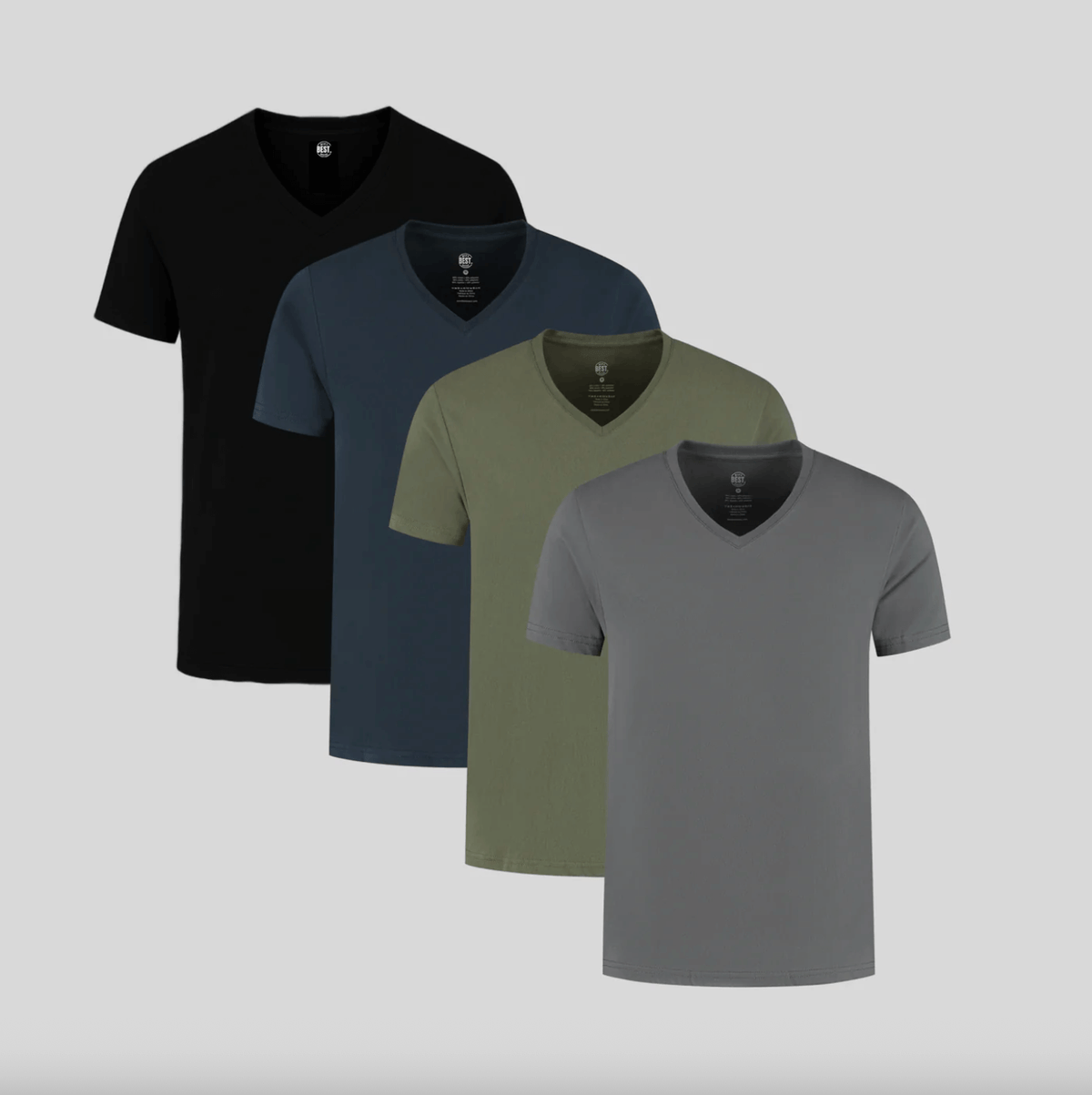 4-Pack Classic V-Neck T-Shirts