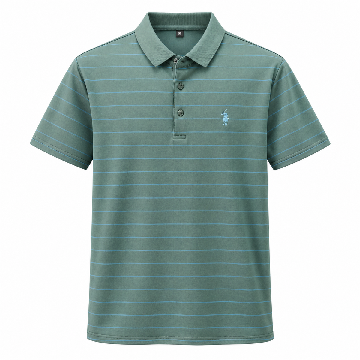Feinstreifen-Polo