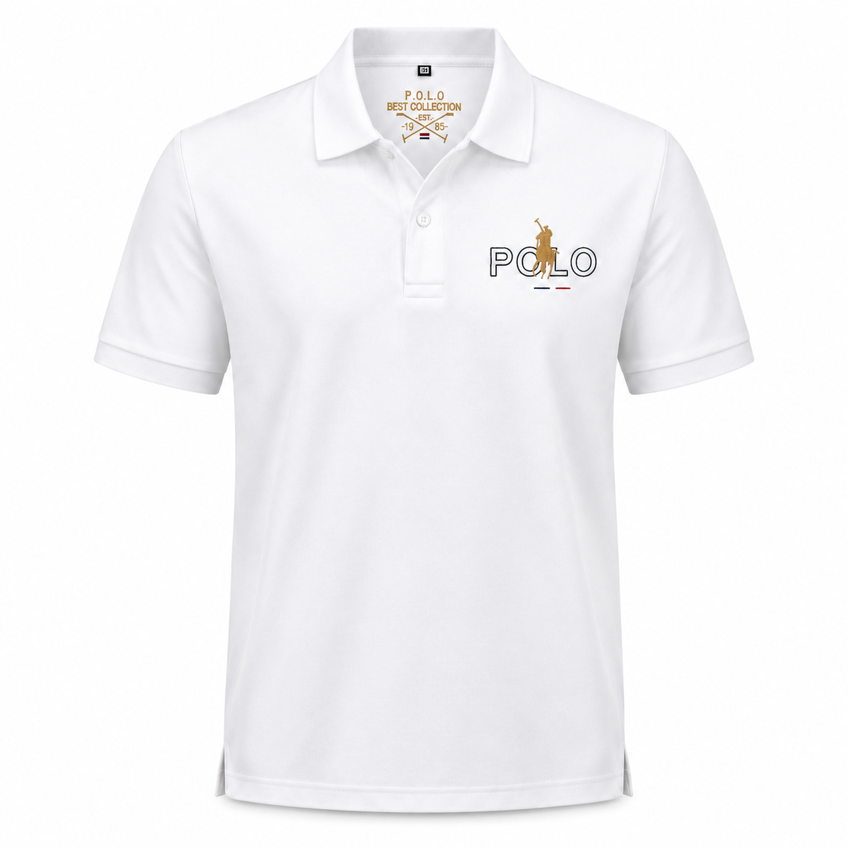 Poloshirt mit markantem Schriftzug