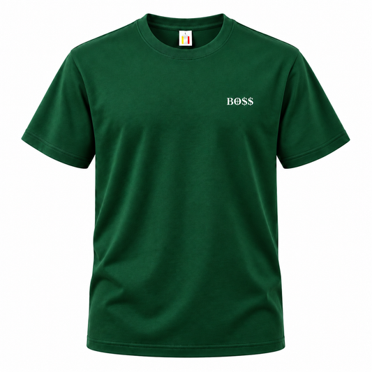 Rundhals-Shirt mit Schriftzug