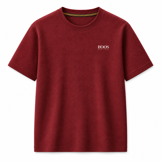 T-Shirt mit dezentem Schriftzug