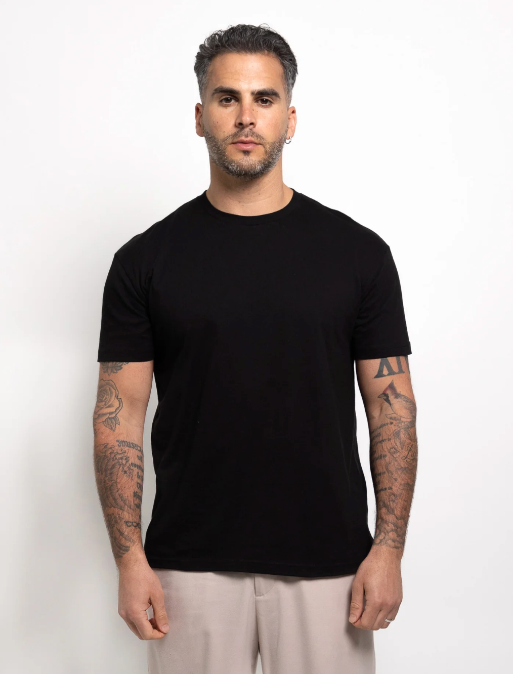 3-Pack All Black T-Shirts