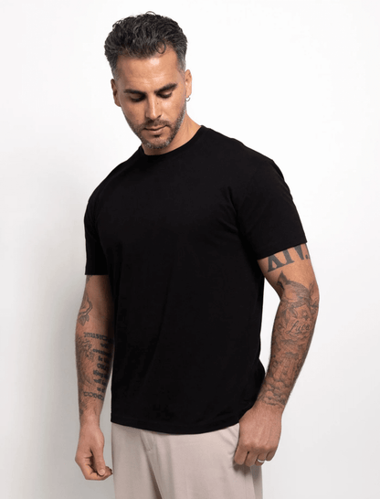 12-Pack All Black T-Shirts