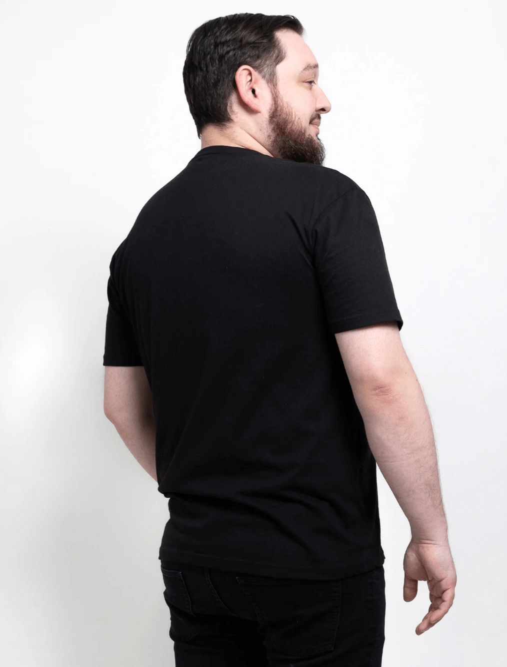 12-Pack All Black T-Shirts