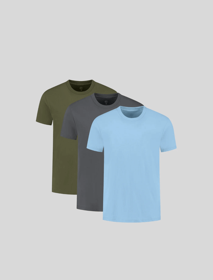 3-Pack Basic T-Shirts