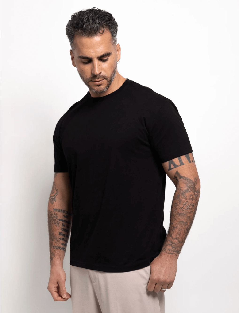 6-Pack All Black T-Shirts