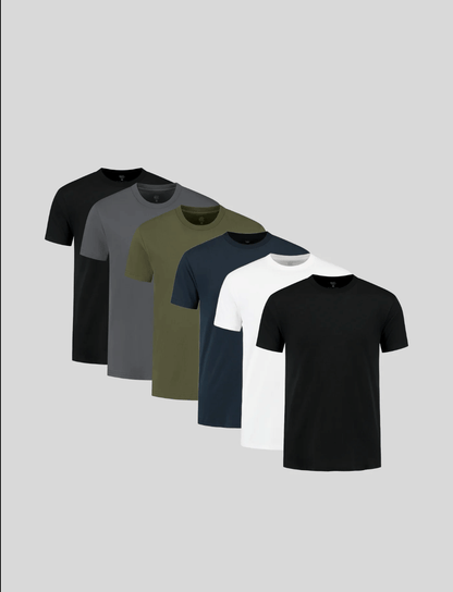 6-Pack Basic T-Shirts