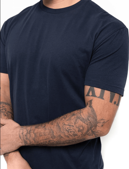 Essential Blue T-Shirt – Crew Neck