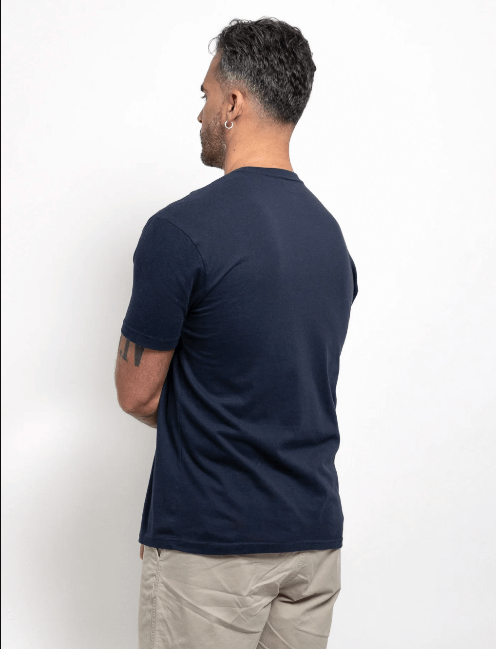 Essential Blue T-Shirt – Crew Neck