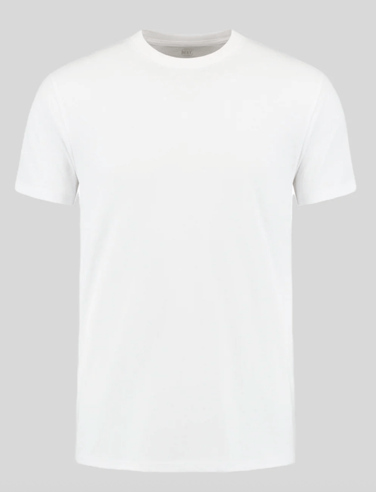 Essential White T-Shirt – Crew Neck