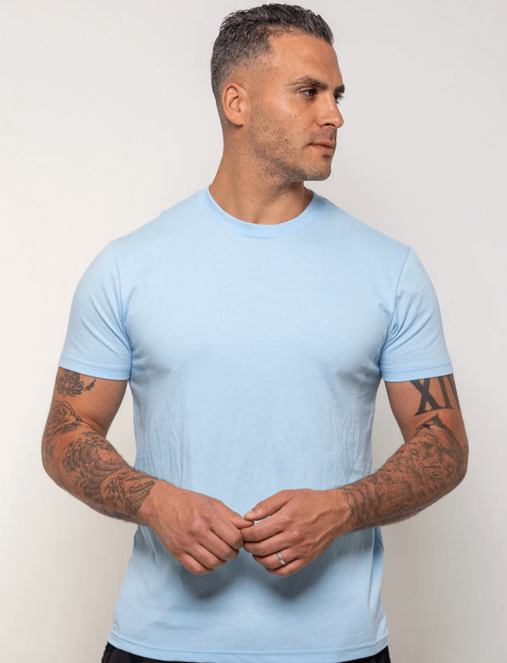 Essential Navy Blue T-Shirt – Crew Neck