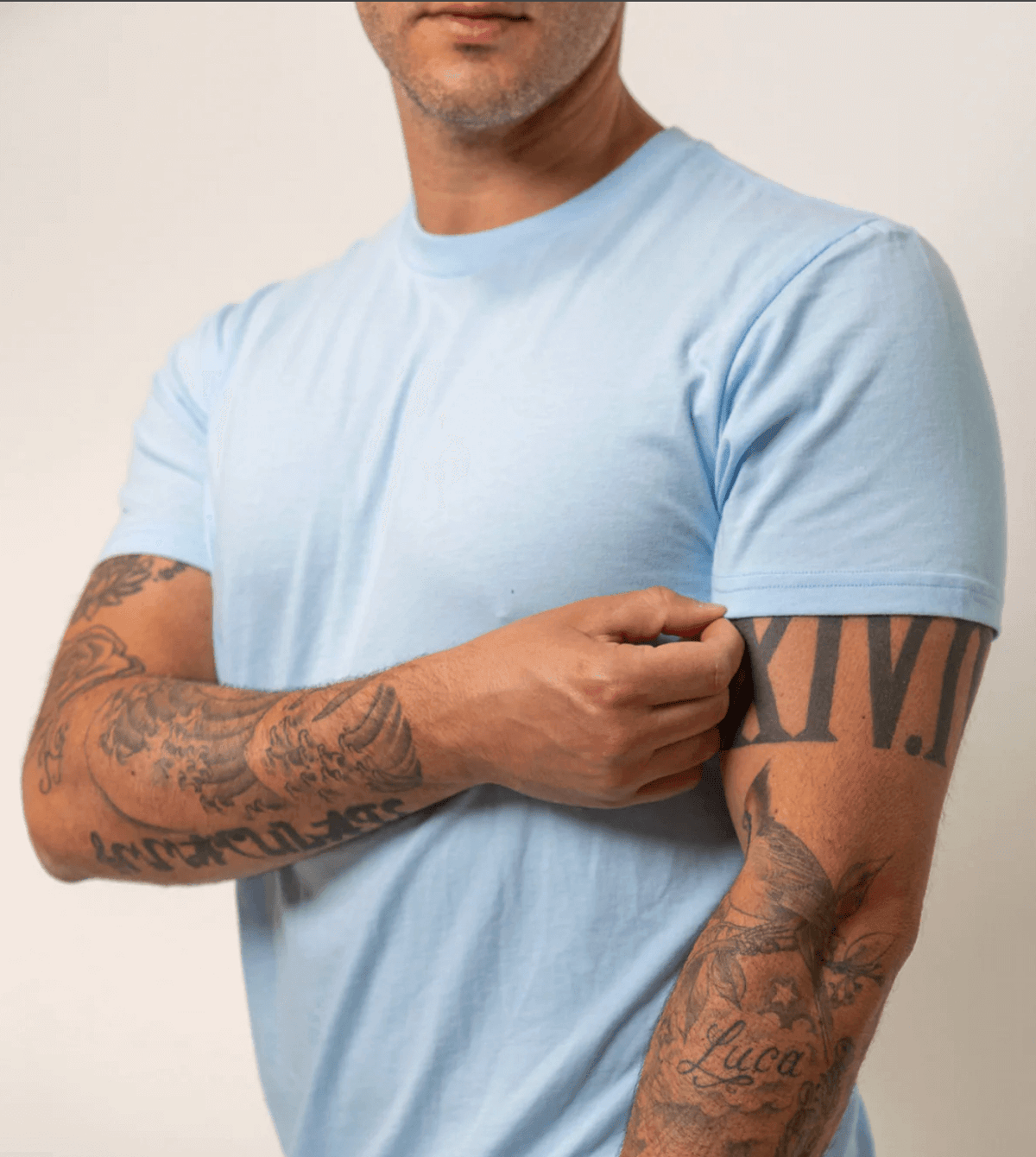 Essential Navy Blue T-Shirt – Crew Neck