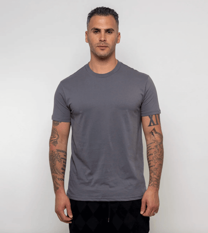 Essential Gray T-Shirt – Crew Neck