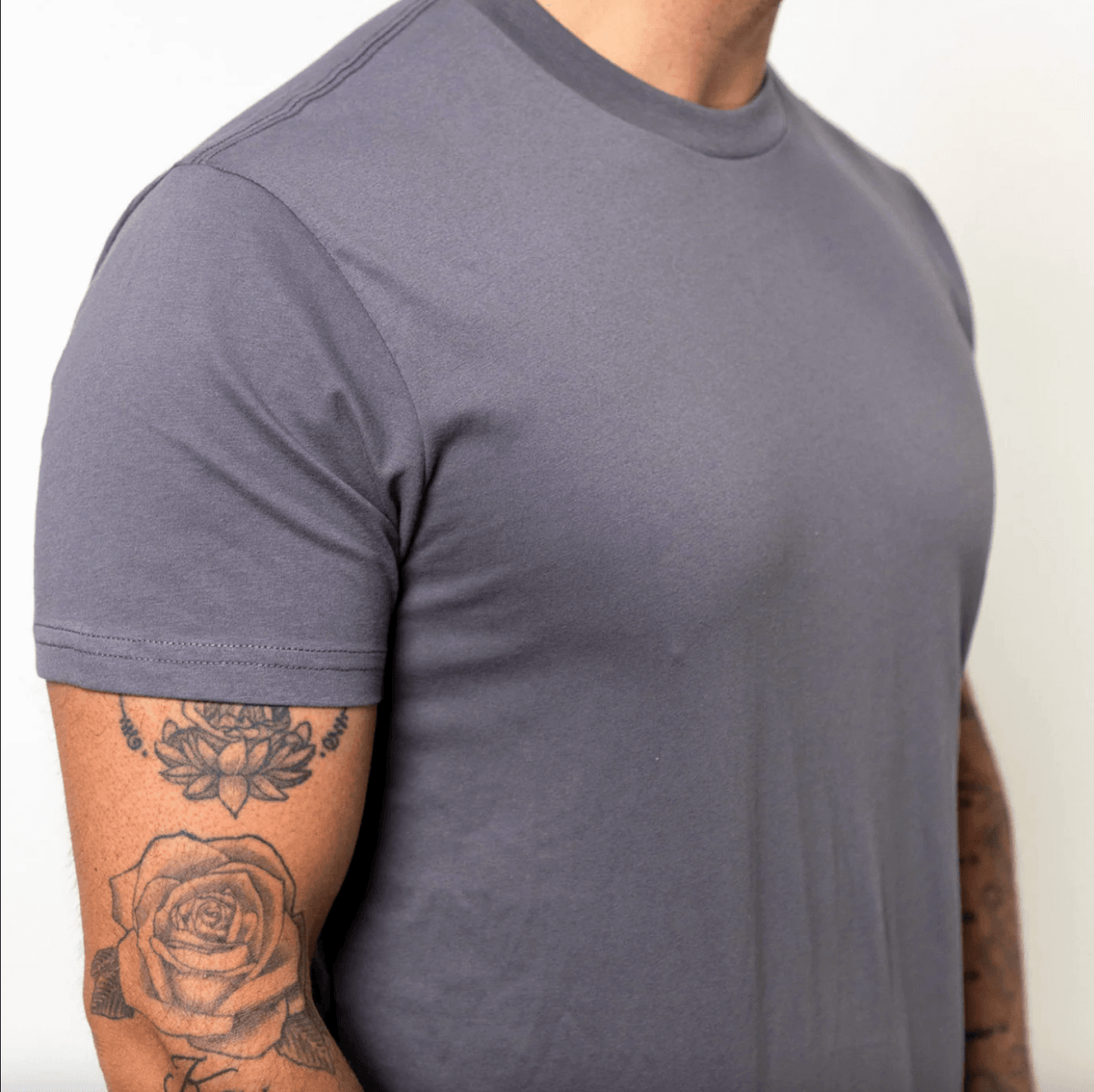 Essential Gray T-Shirt – Crew Neck