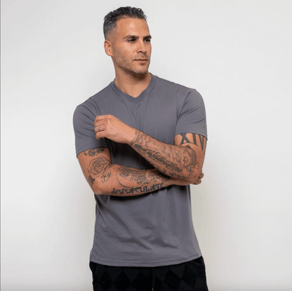 Essential Gray T-Shirt – Crew Neck