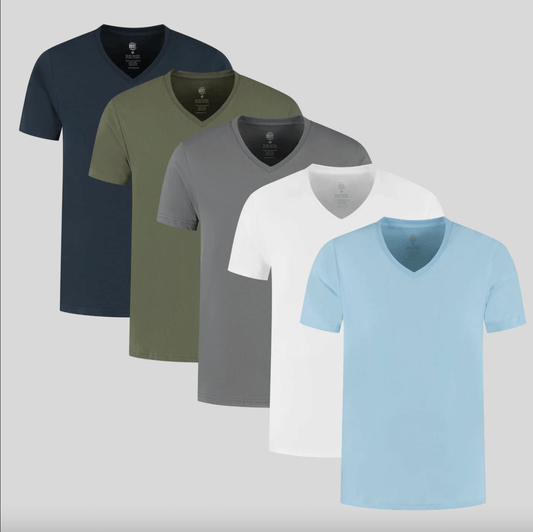 5-Pack Classic V-Neck T-Shirts