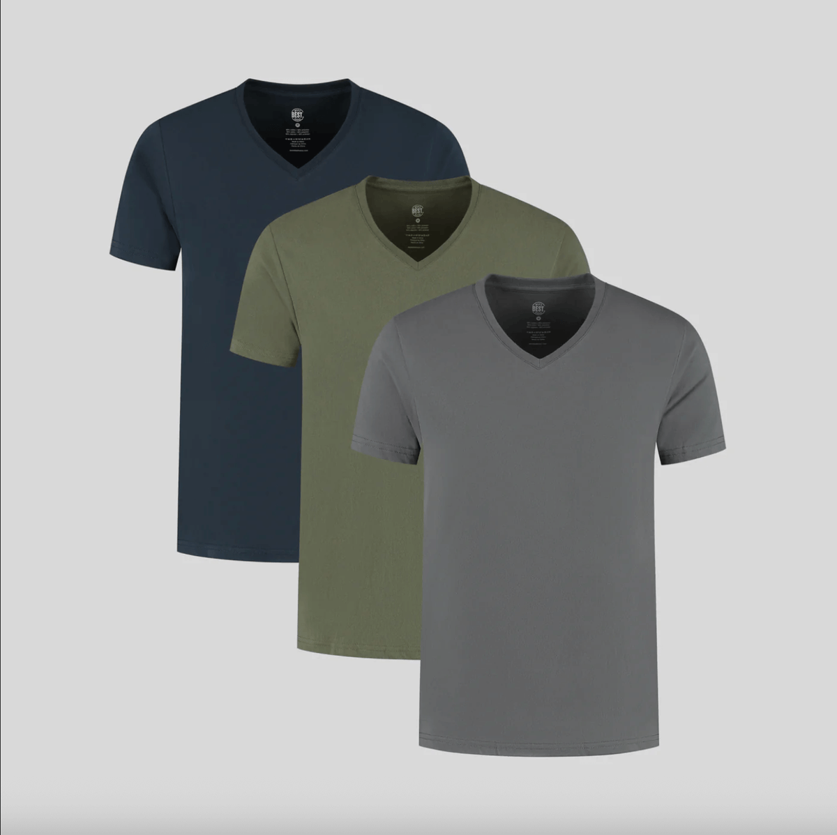 3-Pack Classic V-Neck T-Shirts