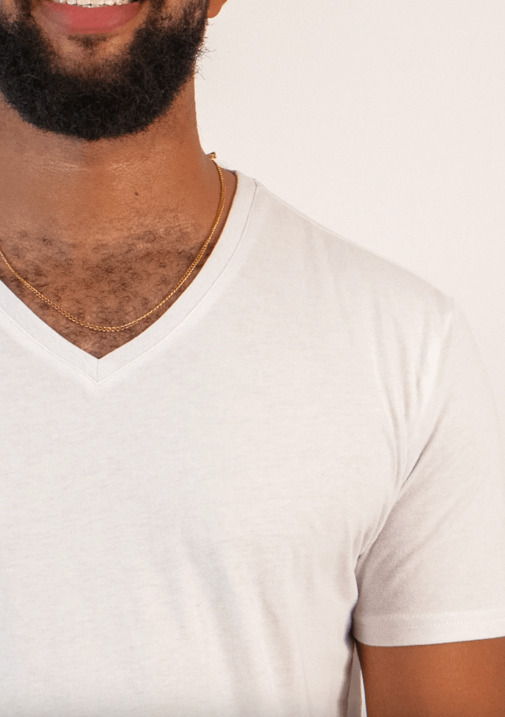 Classic V-Neck T-Shirt - White