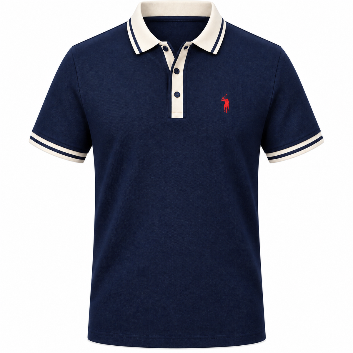 Poloshirt mit Kontrastdetails