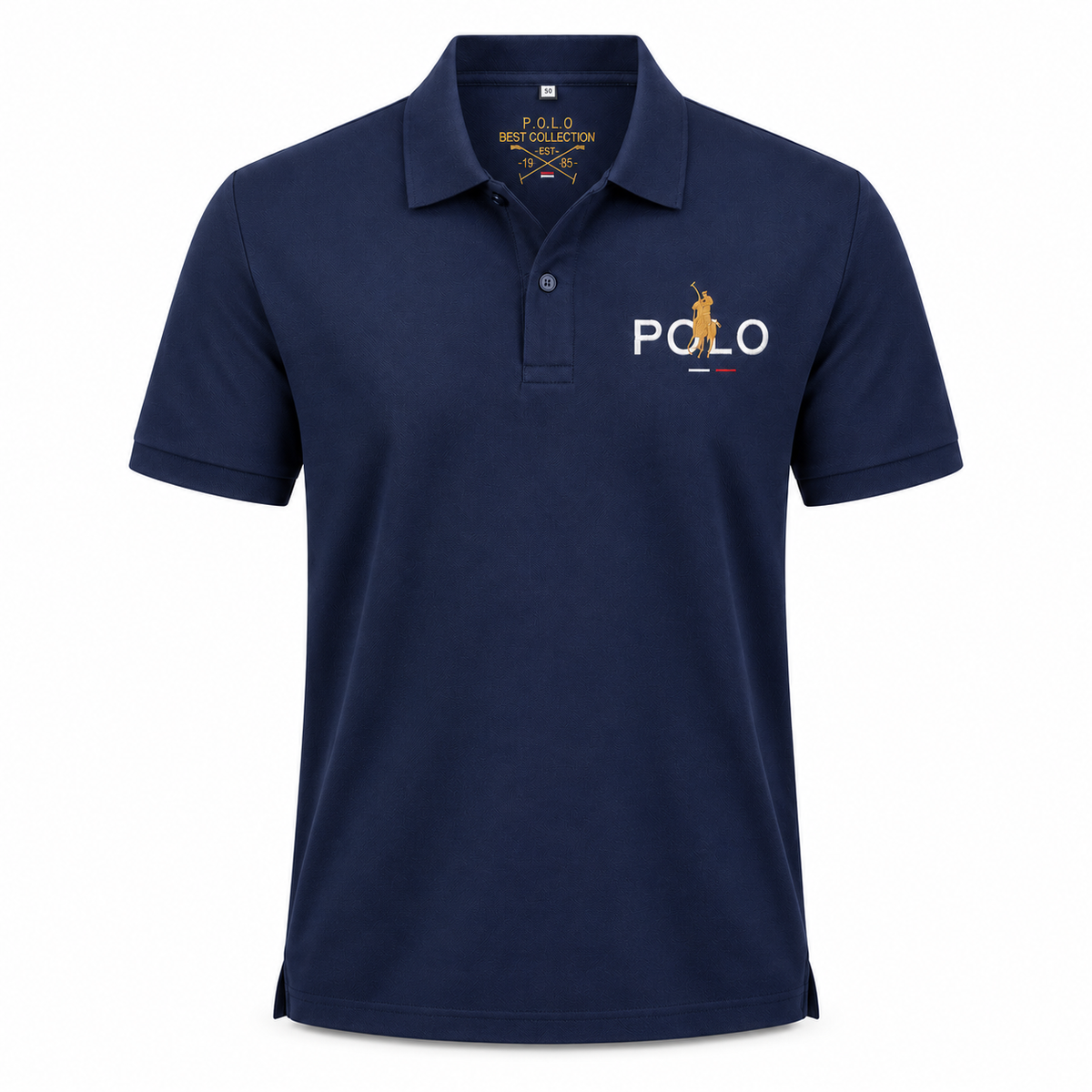 Poloshirt mit markantem Schriftzug