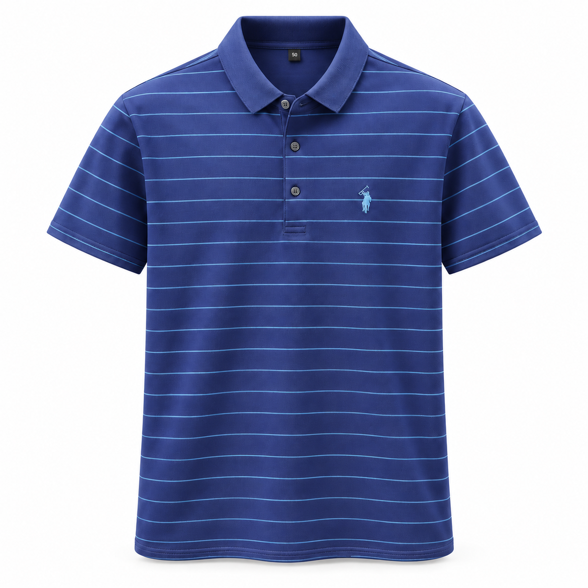 Feinstreifen-Polo