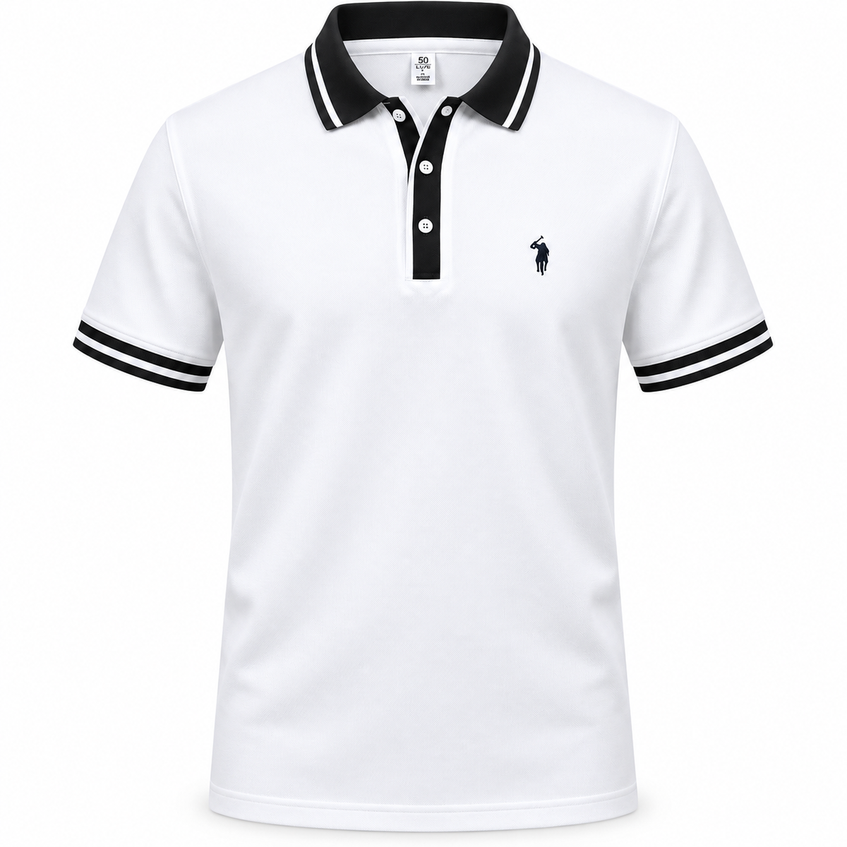 Poloshirt mit Kontrastdetails