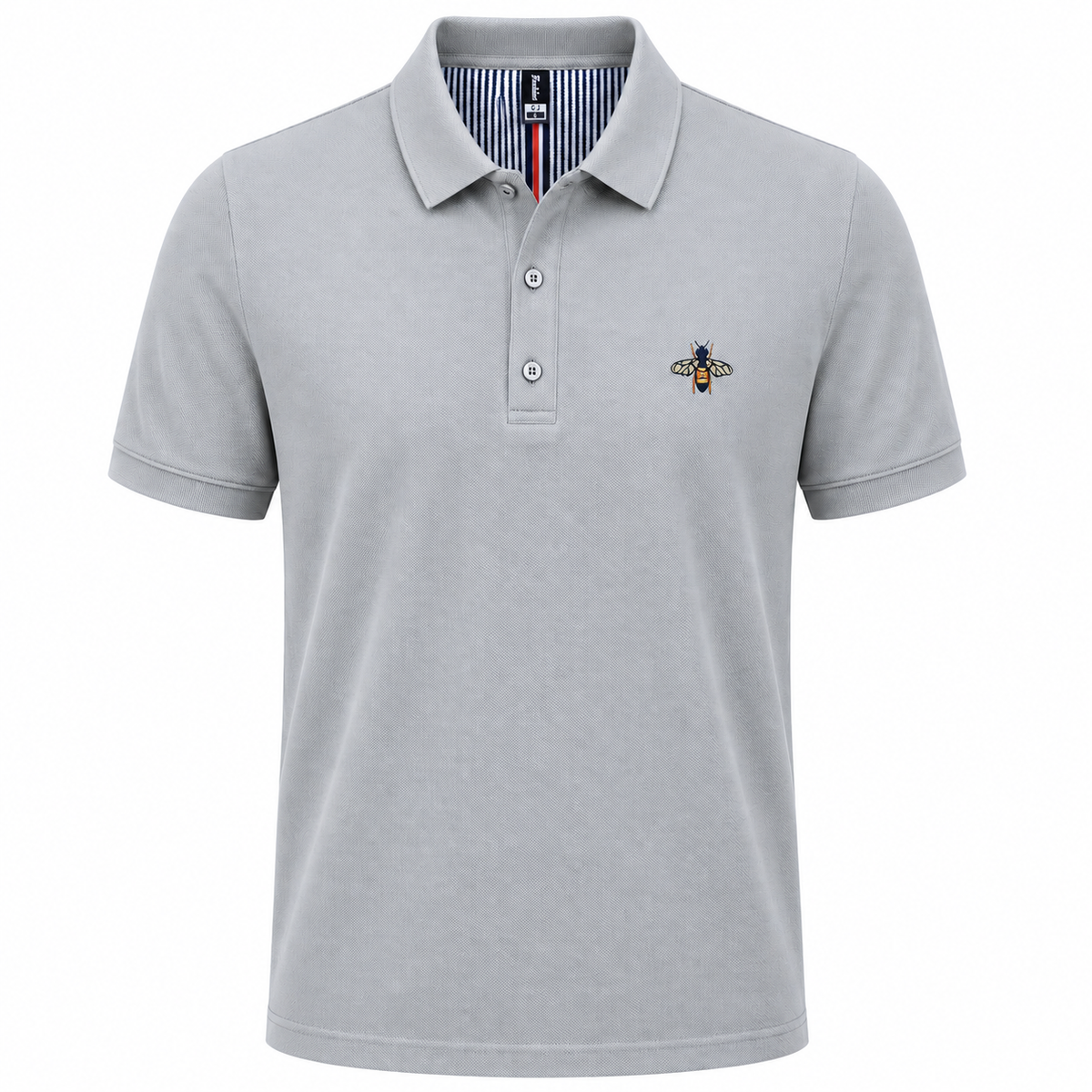 Poloshirt mit Bienenmotiv
