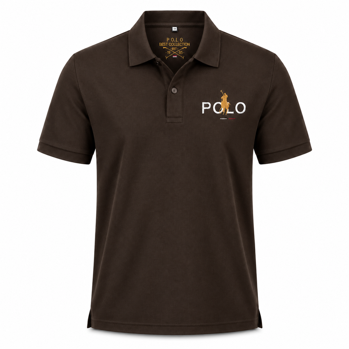 Poloshirt mit markantem Schriftzug