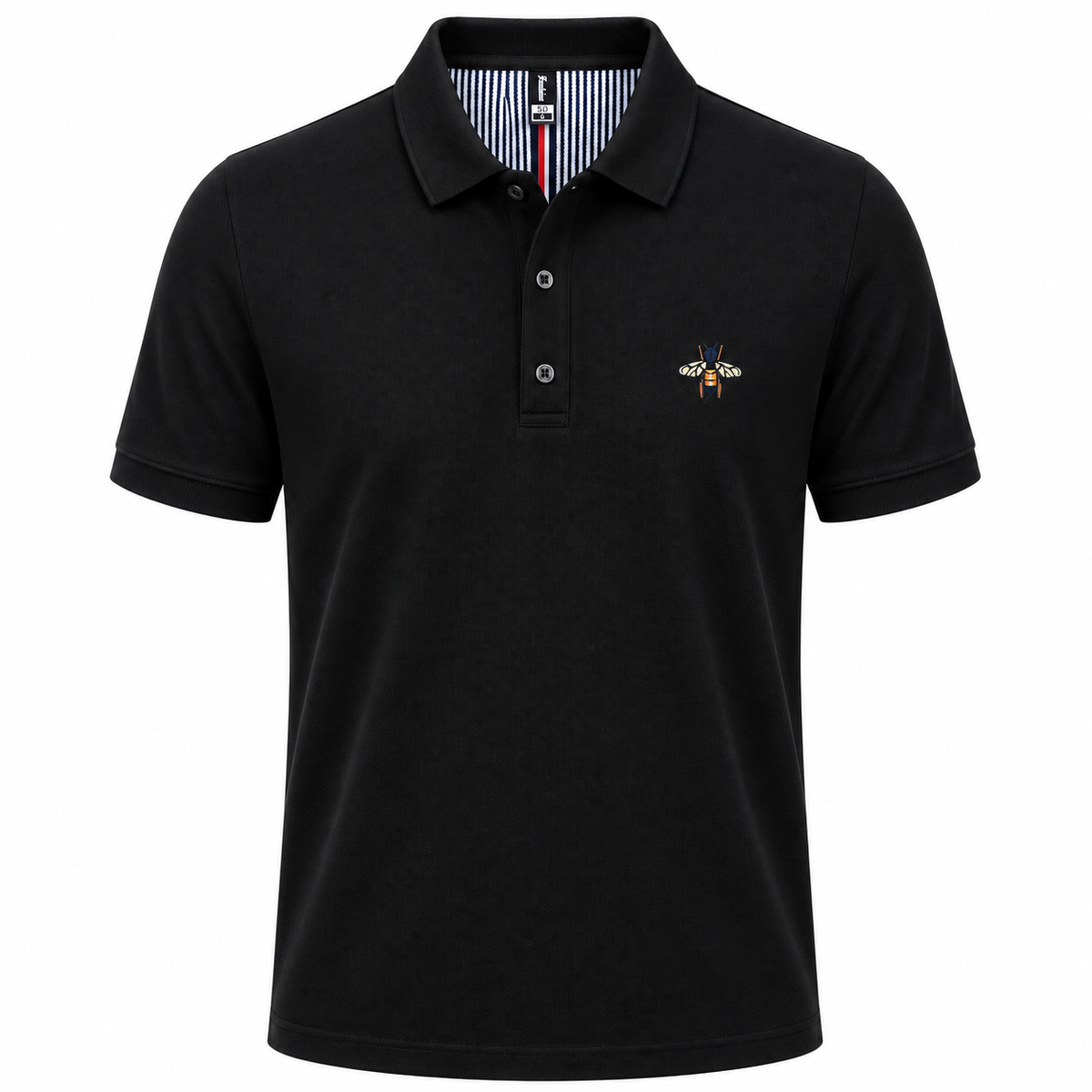 Poloshirt mit Bienenmotiv
