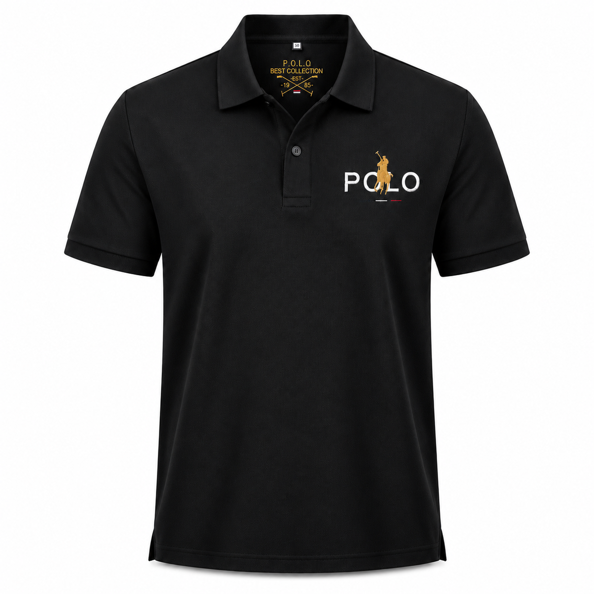 Poloshirt mit markantem Schriftzug
