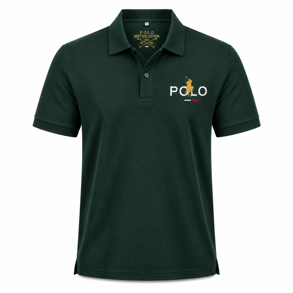 Poloshirt mit markantem Schriftzug