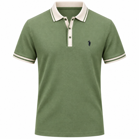 Poloshirt mit Kontrastdetails